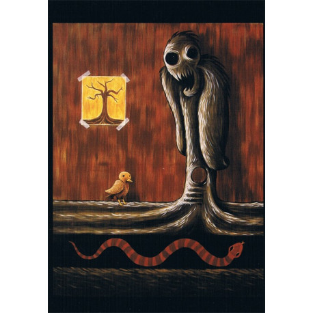 Carte postale "Où je vis?" par Meln Carte postale "Où je vis?" par Meln