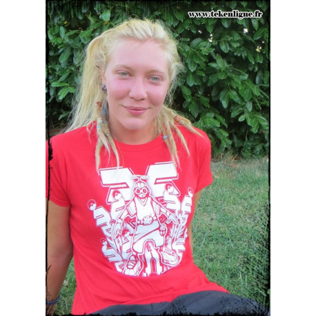 Girls top Les Enfants Sages Red Girls top Les Enfants Sages Red