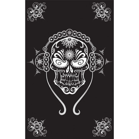 Tenture DJ Skull Tenture DJ Skull
