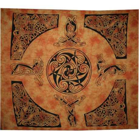 Tenture CELTIQUE Orange Tenture CELTIQUE Orange