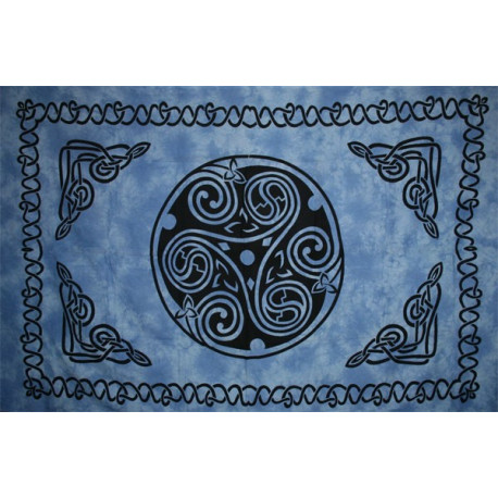 Tenture TRISKEL Bleu Tenture TRISKEL Bleu