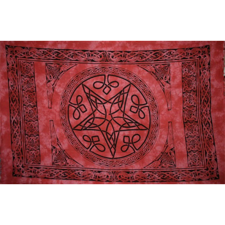 Tenture CELTIQUE Rouge Tenture CELTIQUE Rouge