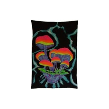 Tenture UV Fluo Champi Tenture UV Fluo Champi