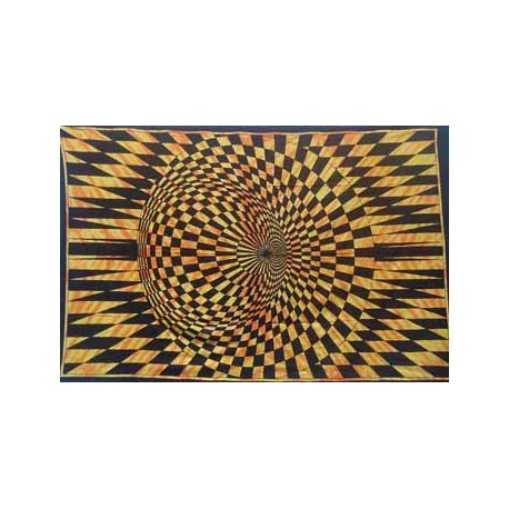 Tenture Vision Orange Tenture Vision Orange