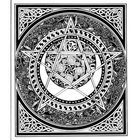 Tenture Pentagramme Tenture Pentagramme