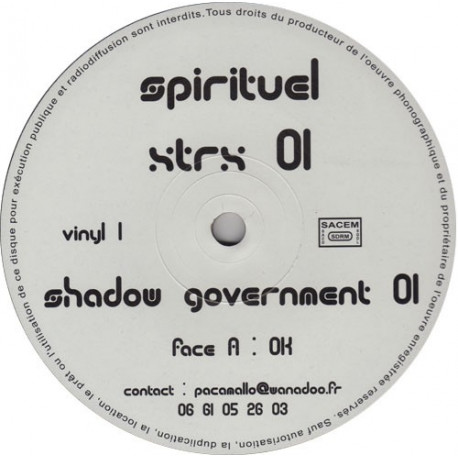 Shadow Government 01 Shadow Government 01