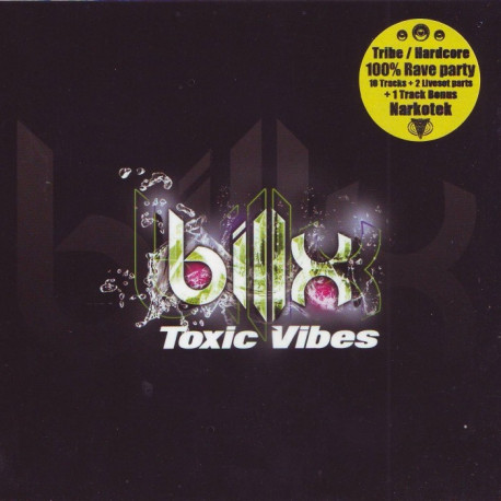 CD Toxic Vibes 01 - Billx CD Toxic Vibes 01 - Billx